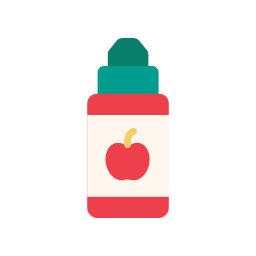 jugo de manzana icono