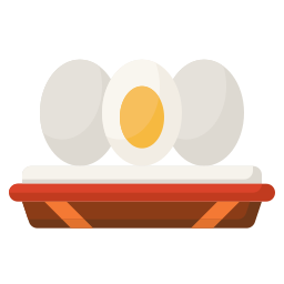 Boiled egg icon