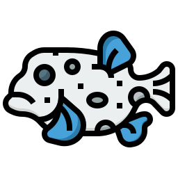 Puffer fish icon