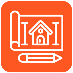 plan de la maison Icône