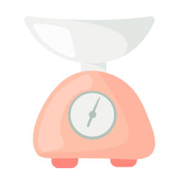 Weighing scale tool icon