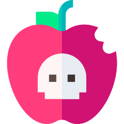 vergiftigde appel icoon