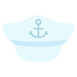 chapéu de marinheiro Ícone