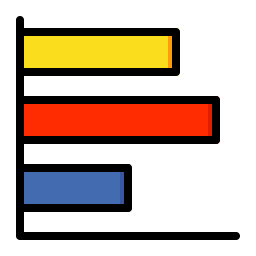 grafico a barre icona