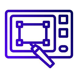 Graphic tool icon