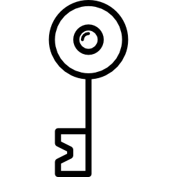 Старый ключ иконка