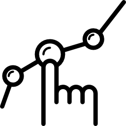 Connectors and Hand icon