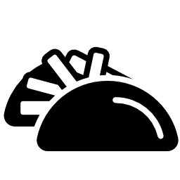 twee taco's icoon