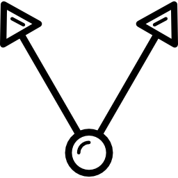 円からの 2 本の矢 icon