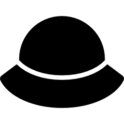 sombrero de mujer vintage icono