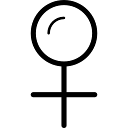 segno di genere maschile icona