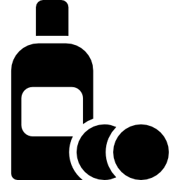 bottiglia di lozione icona