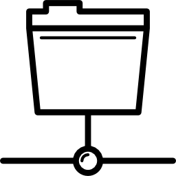 connessione cartella icona