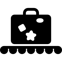 bagage uitzoeken icoon