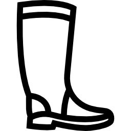 una bota icono