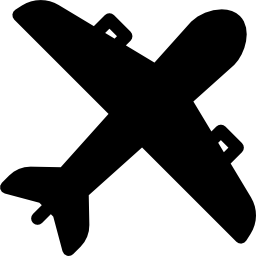 volo aereo icona