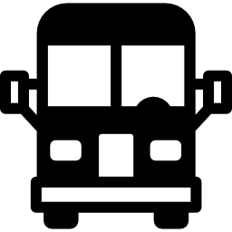 autobus per l'aeroporto icona
