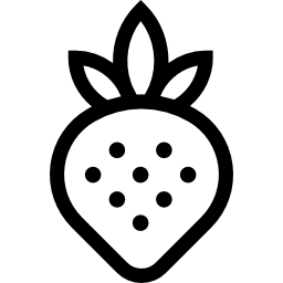 Straberry with Leaves icon