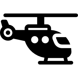 helikopter vliegen icoon