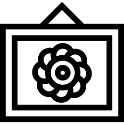 꽃 그림 icon