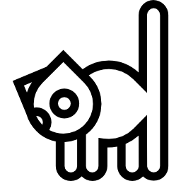 Домашняя кошка иконка