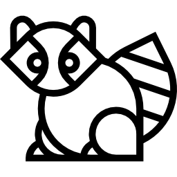 Racoon Facing Left icon