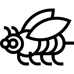 Bee Facing Left icon