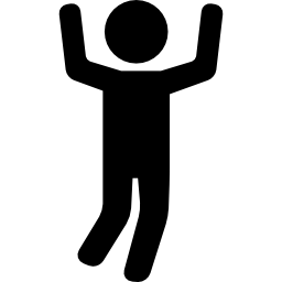 Прыгающий человек иконка