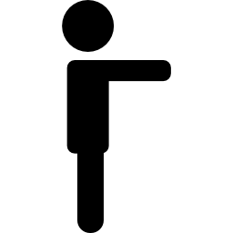 Man Pointing icon