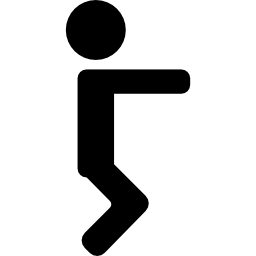 mann, der knie verkauft icon