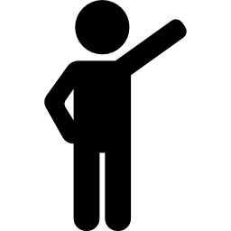 Man Waving Arm icon