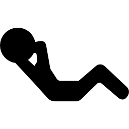 ejercicio abdominal icono