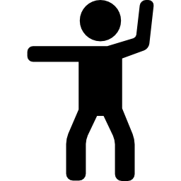 Man Exercising Arms icon