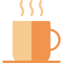 tè caldo icona