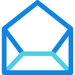 Open envelope icon