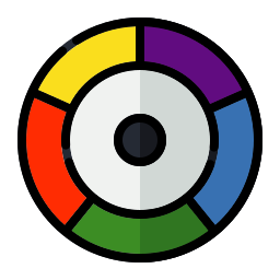 Color wheel icon