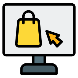 Online shop icon