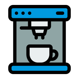 Coffee machine icon