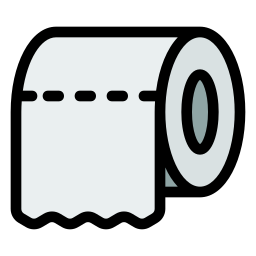 Toilet paper icon