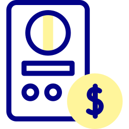 Coin machine icon