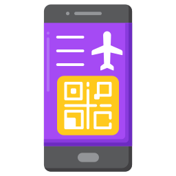 Boarding pass icon