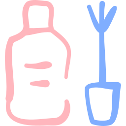 líquido corrector icono