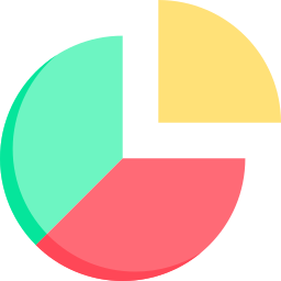 cirkeldiagram icoon