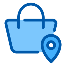 Shopping center icon