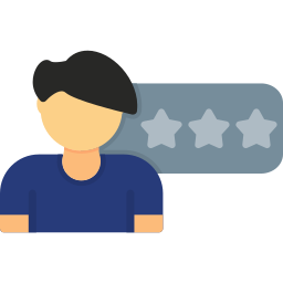 Customer review icon