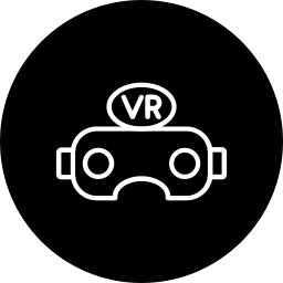 gafas de realidad virtual icono