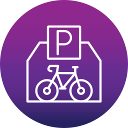 fahrradparkplatz icon