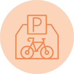 Bike parking icon