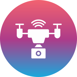 Smart drone icon