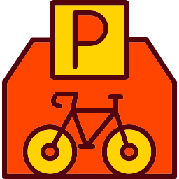 Bike parking icon